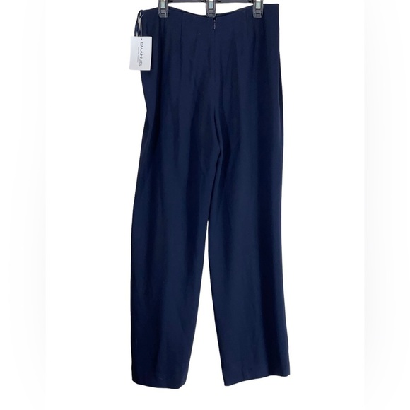 NWT Emanuel Ungaro wool blend trousers- slacks. Size 14/48 # C2251 vintage? - Picture 5 of 8